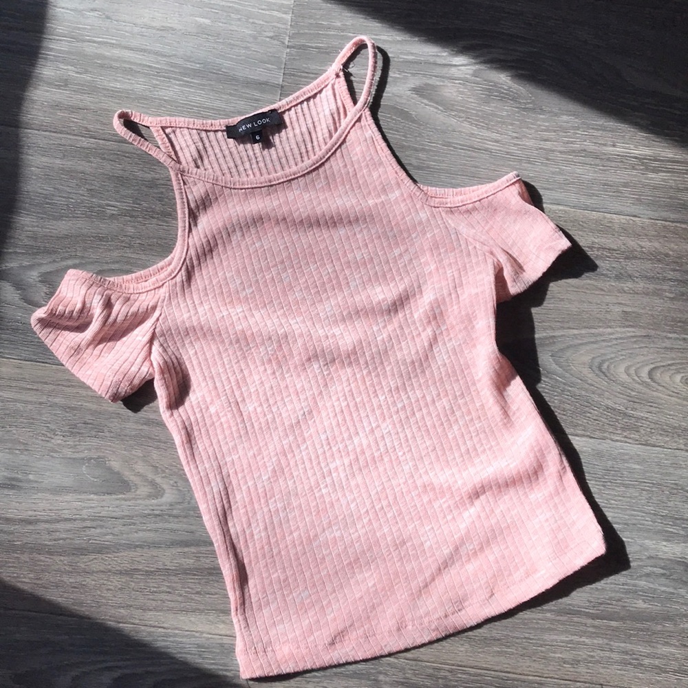Cutout Shoulder Top